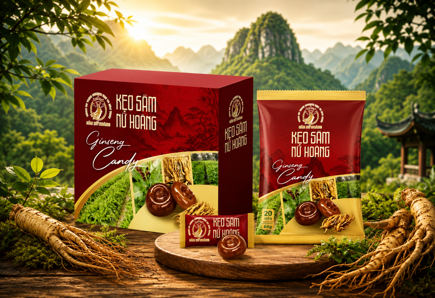 Kẹo Sâm Nữ Hoàng